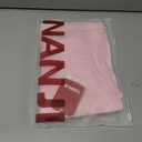 NANJI Sleeveless Tank Bodysuit for Women - Slim Fit Scoop Neck Thong Body Suit, Stretch Double Lined Tops Casual Going Out (Pink, L)