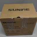 SUNVIE 12W Low Voltage LED Landscape Lights with Connectors, Outdoor 12V Super Warm White (900LM) Waterproof Garden Pathway Lights Wall Tree Flag Spotlights with Spike Stand (10 Pack with Connector)