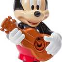 Little Kids Disney Mickey Mouse Action Bubble Blower Machine, Includes Bubble Solution, Multi