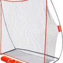 GoSports Golf Practice Hitting Net - Choose Between Huge 10 x 7 ft or 7 x 7 ft Nets - Personal Driving Range for Indoor or Outdoor Use - Designed by Golfers for Golfers