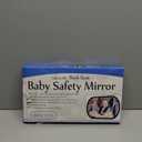 Baby Car Mirror, Safety Car Seat Mirror for Rear Facing Infant, Clear Wide View, 360Rotation, Easily Observe the Baby Move, Secure, Shatterproof, Crash Tested and Certified (Black)