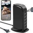 FUXGZ USB Charger Camera, Security Nanny Cam, Wireless 1080P HD Video Recorder with Motion Detection, WiFi Nanny Camera for Home/Baby/Pet, No Audio