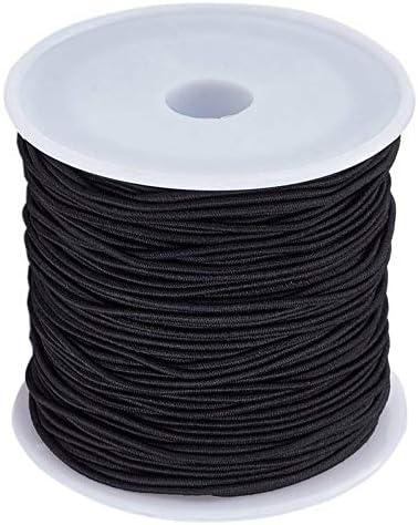 1.0MM Elastic Cord, 110 Yard (Black)