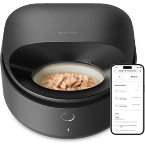 PETLIBRO Automatic Cat Feeder Wet Food Refrigerated New Upgraded APP Control,3 Days Freshness 3 Meals,Semiconductor Cooling&Quick Chills Wet Food Dispenser,Polar WiFi Timed Auto Pet Feeder for Cat Dog