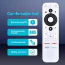 ZWP Replacement Voice Remote Control for Onn. TV 4K Streaming Box 28078468 110125667 R-C-OHS-C008