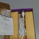 Battery Operated Wall Sconces, Wireless LED Wall Sconce Set of Two for Bedroom, Rechargeable Wall Lights for Picture, 5 Modes Dimmable Wall Lamps for Living Room, 2 Pack (Amber)