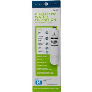 GE Single Stage Under Sink Replacement Filter, Fits GE GXK140TNN and GXULQK systems, Reduces Lead, Chlorine & Other Impurities for Better Water, Easy Install, Twist & Lock Design, FQK1R