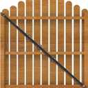 10' Telescopic Gate Brace,Extends from 64 to 120 Inches Adjustable Steel Anti Sag Gate Kit for Outdoor Yard Wooden Fence Gates