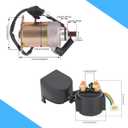 Road Passion Starter Solenoid Relay+Starter Motor for 4-Stroke GY6 Engine 250cc 200cc 150cc 50cc ATV Dirt Bikes Scooters Go Kart Fit for Taotao SUNL Coolster Baja Roketa 4 Wheelers Moped by BOOTOP