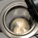 Amazon Basics Electric Kettle with Glass Carafe for Tea and Coffee, BPA-Free, Fast Boiling, Auto Shut-Off, 1 Liter, 1500W, Glass and Steel