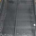 Hoctieon 3 Tier End Table, Telephone Table, Tall Side Table with Storage, Small Nightstand for Small Spaces, Metal Frame, For Living Room, Bedroom, Sofa Couch, Hall, Easy Assembly, Black (1 Pack)