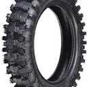 AlveyTech 3.00-10 Dirt Bike Tire with QD015 Knobby Tread - Rear Tire Compatible with 10" Rims, Coolster QG-214X-W125 and XR-2, and Engine Sizes 49, 50, & 70cc, Baja Motorsports, Honda, & Yamaha Bikes