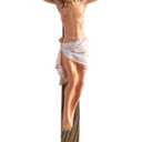 Rlcvecv Jesus Cross Statue,Catholic Cross Decor Standing Crucifix,Statues Crosses for Home Decor Gift,Catholic Altar Crosses Table Decoration,Crucifijos Catolicos