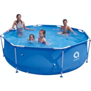 Avenlur Stainless Steel Above Ground Swimming Pool with Easy Set-Up (Pool Only) (10ft x 30in deep)