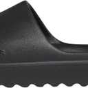 adidas Unisex Adult Adilette Lumia Slides (9 Women/8 Men, Black/Black/Black)