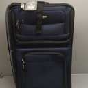 Travel Select Amsterdam Softside Expandable Luggage with Rolling Wheels, Navy, 4-Piece Set (15/21/25/29)
