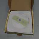 Bluetooth Portable Home CD Music Player with Remote Control, Timer, Built-in Speakers and LED Display - FM Radio Boombox (White)