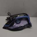 Steam Iron for Clothes Fast Heating, 1700W Iron Precision with Thermostat Dial, Ceramic Soleplate, Auto shutoff, Burst Steam, Self-Cleaning, 15.21oz Water Tank Ironing Clothes for Home, Blue