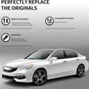 Fit For Accord 2013-2017 Bumper Bracket Cover Spacer Left Driver and Right Passenger Side Replaces 71598-T2A-A01, HO1142109