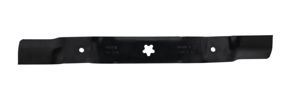 Husqvarna 532422719 - Blade.42SP"3N1.Craftsman (Black) Pack Of 2, 21 inches by 2 1/4 inches