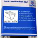 1/2 x 145.5'' Mower Deck Belt 07200023, Mower PTO Belt 52" Deck Fits Ariens Zoom, Zoom XL, IKON, Gravely ZT X & ZTXL Series (07200023)