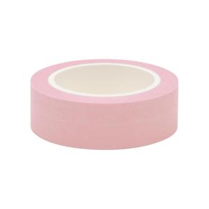 NatSumeBasics Pastel Washi Tape Solid Pink Washi Tapes 0.6" x32 Ft. Decorative Craft Masking Self-Adhesive Tapes for Packaging Decor (Pink)