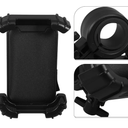 Motorcycle Phone Holder Bike Phone Mount Black Handlebar Clamp for Motorbike Riders