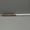 Muso Wood Sapele Wooden French Rolling Pin for Baking, Tapered Roller for Fondant, Pie Crust, Cookie, Pastry (French 15-3/4inch)