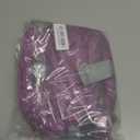 WATERFLY Fanny Pack Waist Bag: Fannie Pack 2 Water Bottle Holders Lumbar Belt Hiking Walking Running Jogging Camping Large Woman Man (Bottle Not Included) (Purple)