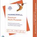 Hammermill Printer Paper, Premium Multipurpose Paper 24 lb, 8.5 x 11 - 97 Bright, Made in the USA, 105810R - 1 Ream (500 Sheets)