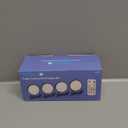 WOBANE LED Under Cabinet Lights, Black Puck Lights, 9W 700Lumens, Remote Control, Dimmable Counter Lighting for Kitchen, Closet, Shelf, 2700K Warm White,Super Bright,Timing, Ultra Thin, Set of 4