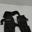 Radio Shoulder Harness Holster Chest Holder Universal Vest Rig for Police Firefighter Two Way Radio Search Rescue Essentials (BLACK-1P)