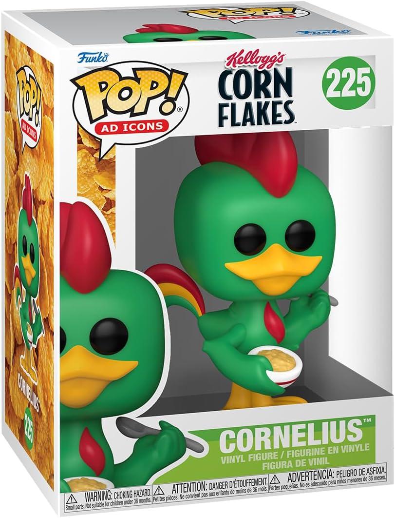Funko Pop Ad Icons: Kellogg's - Corn Flakes, Cornelius Corny Rooster - Collectable Vinyl Figure - Gift Idea - Official Merchandise - Toys for Kids & Adults - Ad Icons Fans