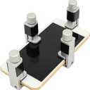 DIYPHONE 4Pcs Phone Screen Repair Tools Adjustable Screen Fastening Clamp Universal Screen Clip Fixture Tools Compatible for iPhone, iPad, Samsung, Computer, Laptops, Tablets, LCD Screen Repair