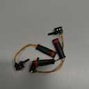 Brake Sensor Brake Pad Wear Sensor Front and Rear for Mercedes-Benz W211 W220 E350 E500 C300 C350 CL500 CL600 CLK320 Accessories, Brakes Pad Alarm Line Replacement 2115401717 2205400617(4PCS)