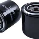 2X Hydraulic Spin-On Oil Filters AM116156 Compatible with John Deere 400 Series Garden Tractors 425 445 455 415