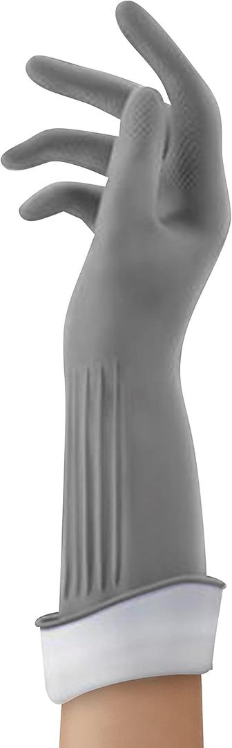 Playtex Living Reuseable Rubber Cleaning Gloves (Large, 1 Pair), Premium Protection Reusable Household Gloves