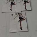 HUE Women's Shaper Sheer Tights 3 Pair Pack (2, Natural)