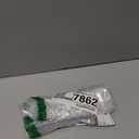 BTArtbox Press On Nails Almond - 3D Design Black Medium Press On Nails with Glue for Women, Opaque Soft Gel Glue On Nails in 15 Sizes - 30 Stick On Nails Kit, Gothic Chains