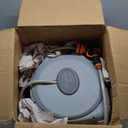 Giraffe Tools CW20 Retractable Garden Hose Reel 5/8" x 60 ft Heavy Duty Water Hose Reel, Swivel Bracket, Any Length Lock, Light Grey