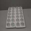 Glass Bud Vases Set of 24, Small Flower Vase in Bulk, Clear Mini Ribbed VaseS for Centerpieces, Modern Wedding Reception Table Decorations