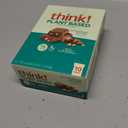 think! Vegan/Plant Based High Protein Bars - Sea Salt Almond Chocolate, 13g Protein, 5g Sugar, No Artificial Sweeteners, Non GMO Project Verified, 10 Count Best Before 08/18/2025