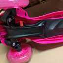 Hurtle 3-Wheeled Scooter for Kids - Wheel LED Lights, Adjustable Lean-to-Steer Handlebar, and Foldable Seat - Sit or Stand Ride with Brake for Boys and Girls Ages 1-14 Years Old