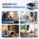 Ice Silk Neck Brace,Neck Brace Cervical Collar,Neck Support Brace for Sleeping Soft,Breathable Cervical Collar for Pain Relief/Posture Correction,Travel, Workers & Neck Injury Recovery for Women & Men