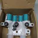 W11165546 W11220230 Washer Water Inlet Valve fit for Whirlpool Maytag-Bravos XL Commercial Whirlpool-Cabrio Kenmore 700 S W10599423 W10758828 W11165546VP W11096267 AP6284346 prime&swift