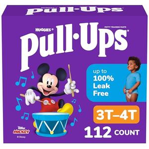 Amazon.com: Pull-Ups Boys' Potty Training Pants, Size 3T-4T Training Underwear (32-40 lbs), 112 Count (4 Packs of 28), Packaging May Vary : Baby