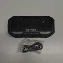 Bluetooth Hand Crank Emergency Radio Solar Power,Portable NOAA Weather AM FM Radio,5000mAh Battery Operated Waterproof Wind Up speaker with Flashlight Cell Phone Charger,SOS,For Camping Storm Survival (black)