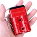 Spurtar 175A Battery Quick Connect/Disconnect, 1/0 AWG Wire Harness Plug, 12-36V Quick Connect Jumper Cables for Car ATV Lifts Motors Trailer Towing Winch, 4Pcs, Red