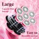 Electric Razors for Women - 120min Cordless Painless Hair Remover with 7D Floating Head - Waterproof Wet Dry Women's Electric Shaver for Legs Face Bikini Line