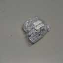 100 Pack Magnetic Christmas Light Clips, Upgraded Anti-Slip Metal Roof Christmas Light Hooks for C9 C7 Sockets, Weather-Resistant String Lighting Clips for Outside Gutters Patio Holiday (White)